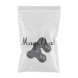 Maxbell Bone Neck Pillow Massager Trigger Point for Shoulder Spine Back Waist Black
