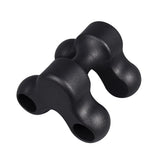 Maxbell Bone Neck Pillow Massager Trigger Point for Shoulder Spine Back Waist Black