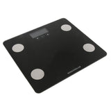 Maxbell LCD Digital Electronic Bathroom Body Weight Scale Black 400 lbs 180 kg