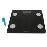 Maxbell LCD Digital Electronic Bathroom Body Weight Scale Black 400 lbs 180 kg