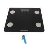 Maxbell LCD Digital Electronic Bathroom Body Weight Scale Black 400 lbs 180 kg