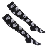 Maxbell 1 Pair Women Elastic Compression Socks Travel Sports Leg Support Socks 02