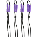 4 Pieces Adjustable Glasses Rope Eyeglass Cord Strap for Swimming Purple
