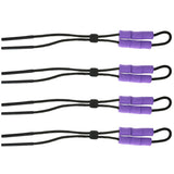 Maxbell 4 Pieces Adjustable Glasses Rope Eyeglass Cord Strap for Swimming Purple