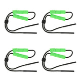 Maxbell 4 Pieces Adjustable Glasses Rope Eyeglass Cord Strap for Swimming Green