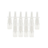 10pcs PVC Empty Refillable Nasal Spray Bottles Fine Mist Vials 10ml Clear