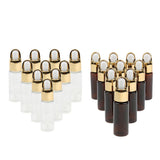 Max Maxb 10 Pieces Empty Aromatherapy Essential Oils Eye Dropper Bottles 20ml Clear