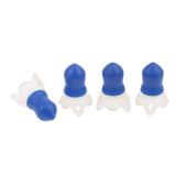 Maxbell 2 Pairs Reusable Soft Silicone Earplugs for Airplane Air Pressure Reducing - Aladdin Shoppers