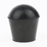 Maxbell 6 Pieces Rubber Tip For Cane Walking Stick Crutches Chair 7/8 inch Black