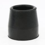 Max Maxb 4 Piece Crutch Ferrule Rubber End Walking Stick Tip Protector Non Skid Black