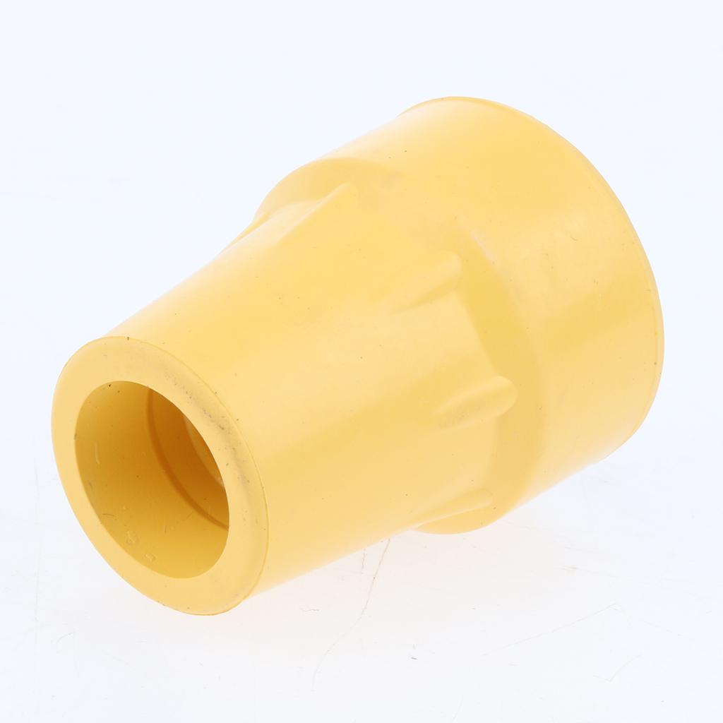 2 Pieces Anti-skid Crutch Ferrules Rubber Ends Cane Walking Stick Tips 22mm