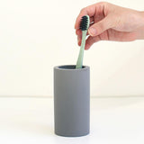 Max Maxb Diatomite Toothbrush Tooth Paste Stand Holder Storage Rack Box Cup Gray