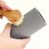 Max Maxb Diatomite Toothbrush Tooth Paste Stand Holder Storage Rack Box Cup Gray