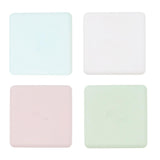 Max Maxb Square Diatomite Earth Soap Bar Holder Drink Cup Coaster Mat Pink