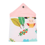 Max 3pcs Women Sanitary Napkins Bag Menstrual Cup Pouch Nursing Pad Holder White