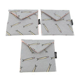 Max 3 Pieces Portable Sanitary Napkins Bag Storage Pouch Washable for Women 02