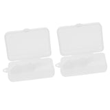 Max 2 Pairs Reusable Silicone Earplugs for Airplane Travel Sleep Silence White