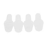 Max 2 Pairs Reusable Silicone Earplugs for Airplane Travel Sleep Silence White