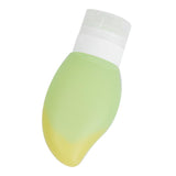 Max Silicone Squeezable Empty Lotion Shampoo Makeup Bottle 48ml Gradient Green