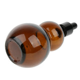 Max 2 Pieces Empty Glass Essential Oil Liquid Aromatherapy Dropper Bottles 100ml
