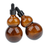 Max 2 Pieces Empty Glass Essential Oil Liquid Aromatherapy Dropper Bottles 100ml
