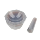 Max Mortar and Pestle Set Herbs Medicine Pill Crusher for Home or Labs