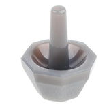 Max Mortar and Pestle Set Herbs Medicine Pill Crusher for Home or Labs
