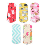 Max Womens Sanitary Pads Washable Bamboo Charcoal Panty Liners for General Flow