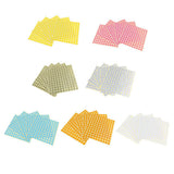 Max 5 Sheets Essential Oil Bottle Cap Stickers Self Adhesive Labels Round Silver