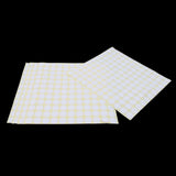 Max 5 Sheets Essential Oil Bottle Cap Stickers Self Adhesive Labels Round White