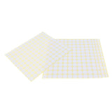 Max 5 Sheets Essential Oil Bottle Cap Stickers Self Adhesive Labels Round White