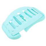 Max Back Stretcher Lumbar Stretching Device Lower Support Pain Relief Massager Blue