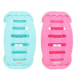 Max Back Stretcher Lumbar Stretching Device Lower Support Pain Relief Massager Blue