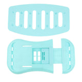 Max Back Stretcher Lumbar Stretching Device Lower Support Pain Relief Massager Blue