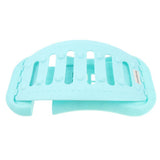 Max Back Stretcher Lumbar Stretching Device Lower Support Pain Relief Massager Blue