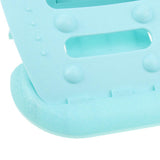 Max Back Stretcher Lumbar Stretching Device Lower Support Pain Relief Massager Blue