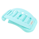 Max Back Stretcher Lumbar Stretching Device Lower Support Pain Relief Massager Blue