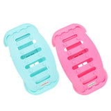 Max Back Stretcher Lumbar Stretching Device Lower Support Pain Relief Massager Blue