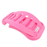 Max Back Stretcher Lumbar Stretching Device Lower Support Pain Relief Massager Pink