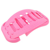 Max Back Stretcher Lumbar Stretching Device Lower Support Pain Relief Massager Pink