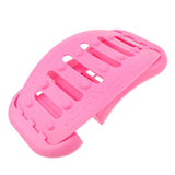 Max Back Stretcher Lumbar Stretching Device Lower Support Pain Relief Massager Pink