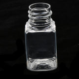 Max 6 Pieces Clear Refillable Empty Essential Oil Makeup Bottle 10ml Black Cap