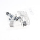 Max 6 Pieces Clear Refillable Empty Essential Oil Makeup Bottle 10ml Black Cap