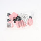 Max 6 Piece 10ml Plastic Square Storage Bottles Cosmetics Containers  Black Cap