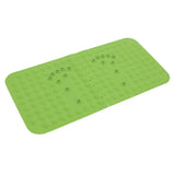 Max Rectangle Nonslip Bath Tub Mat Shower Massage Rug Pad Cushion Green