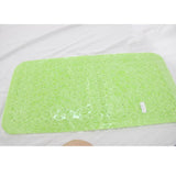 Max Rectangle Nonslip Bath Tub Mat Shower Massage Rug Pad Cushion Green