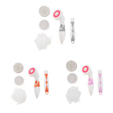 Max Electric Spa Massage Brush Spin Shower Facial Body Cleaning Brush Kit