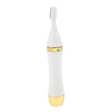 Max 4 In 1 Electric Face Nose Leg Bikini Eyebrow Hair Remover Device Set Gold