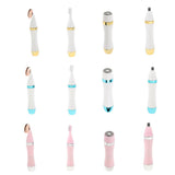 Max 4 In 1 Electric Face Nose Leg Bikini Eyebrow Hair Remover Device Set Gold