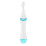 Max 4 In 1 Electric Face Nose Leg Bikini Eyebrow Hair Remover Device Set Blue